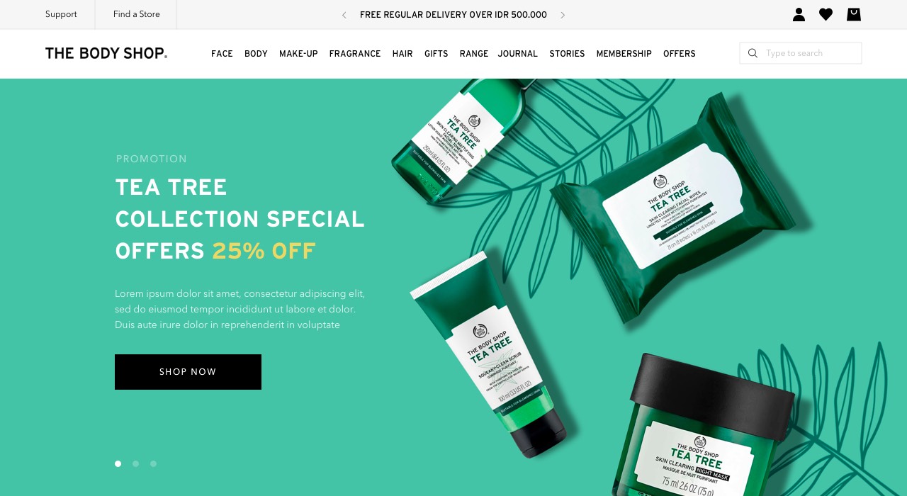 The Body Shop by Fleava - Indonesia & Singapore Digital Agency