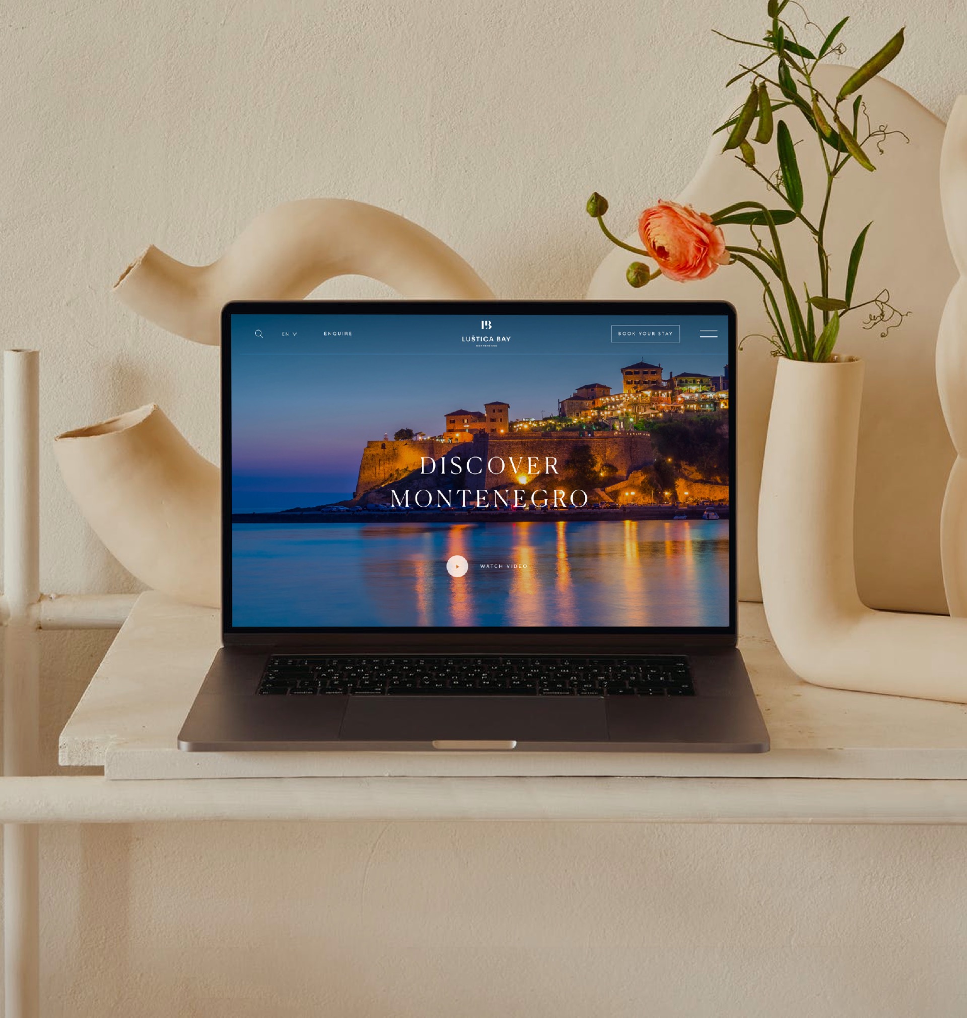 Lustica Bay Website by Fleava - Indonesia & Singapore Digital Agency