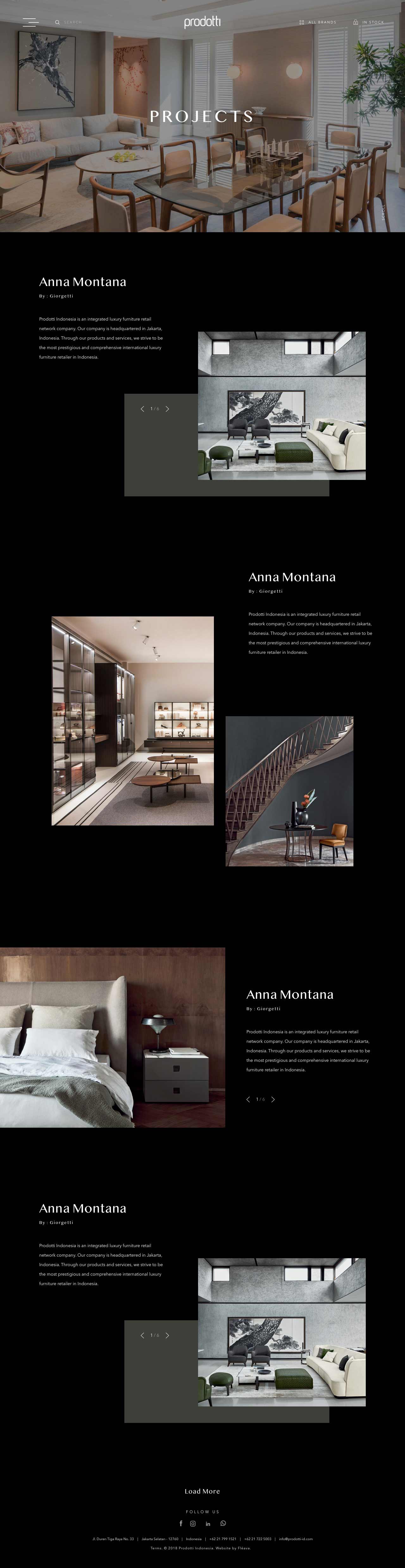 Prodotti by Fleava - Indonesia & Singapore Digital Agency